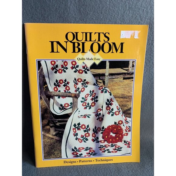 Quilts in Bloom Quilt Sewing Pattern Book Oxmoor House - Picture 9 of 9